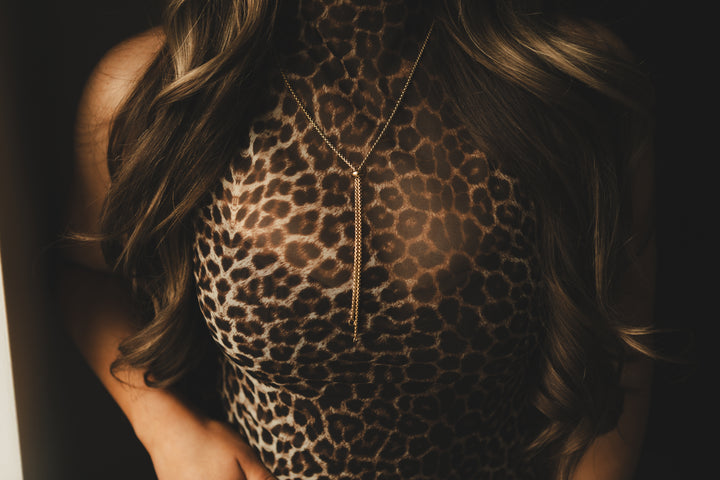 Sliding Bead Lariat Necklace