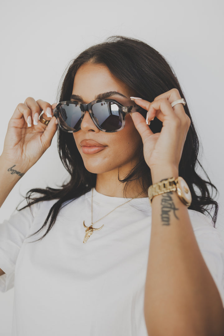 Midnight Marble Sunglasses
