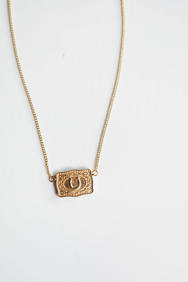 Lucky Buckle Necklace