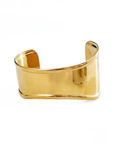 Thick Wave Bangle