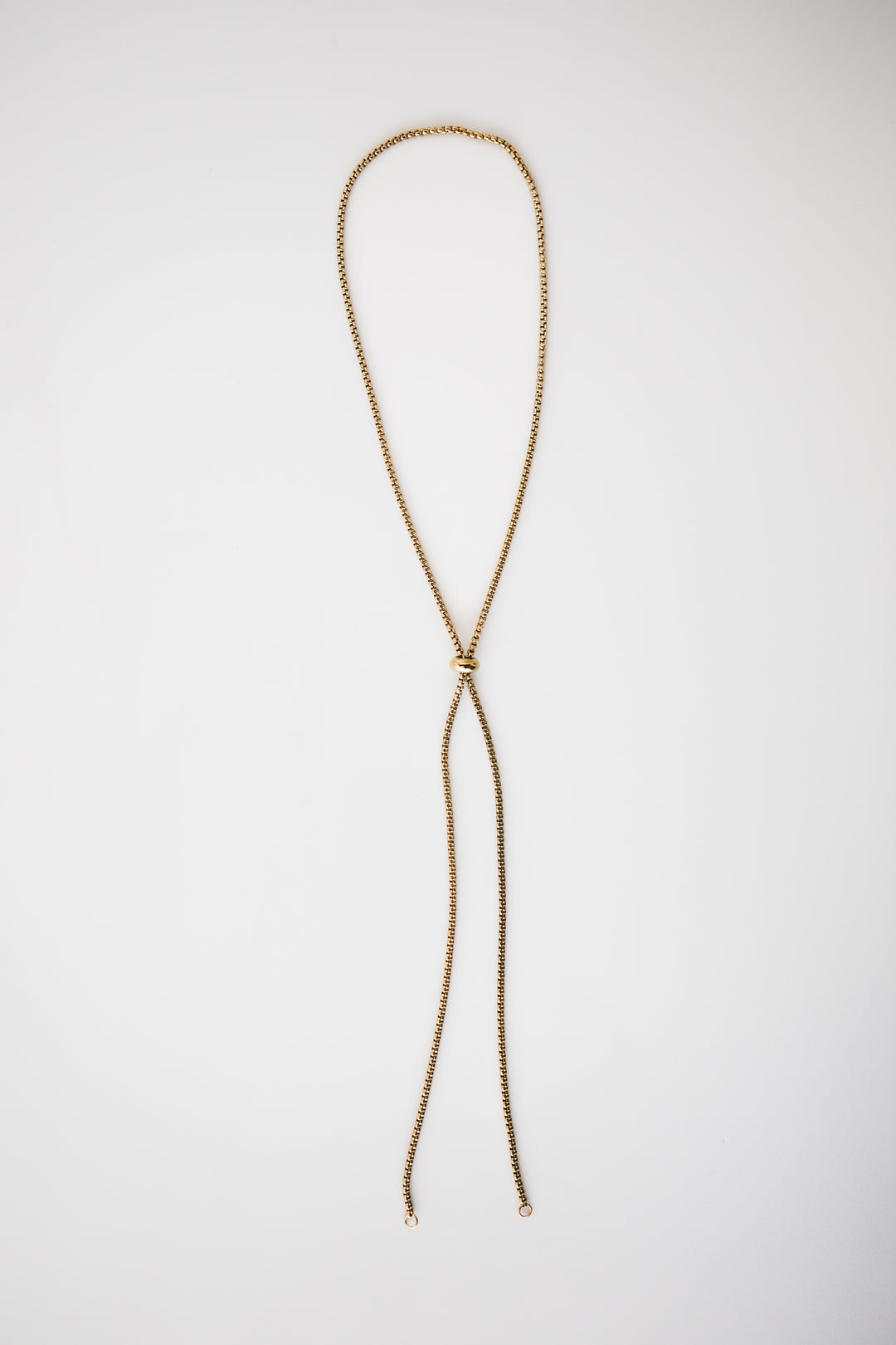 Sliding Bead Lariat Necklace