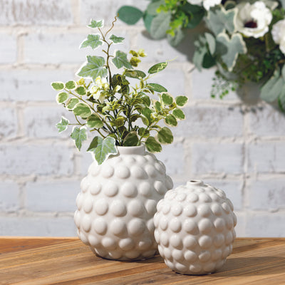 Ceramic Bubble Ellipse Vases