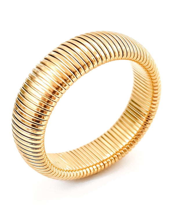 Thick Coil Bangle