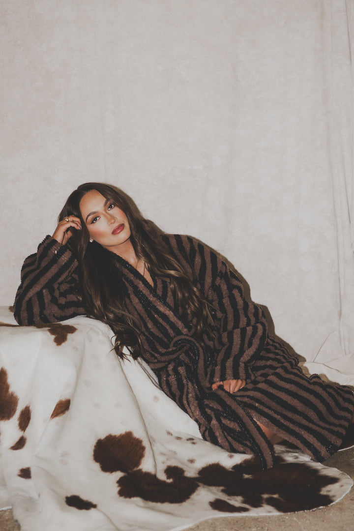 Striped Bathrobe